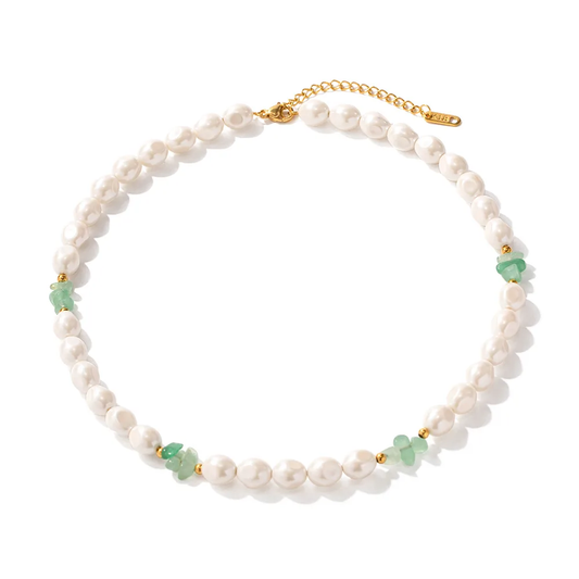 Freshwater Pearl 18K Gold Plated Necklace