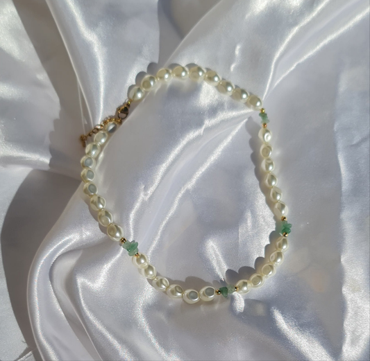 Freshwater Pearl 18K Gold Plated Necklace
