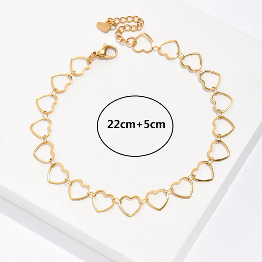 Hearts Anklet
