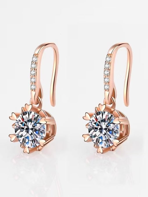 925 Sterling Silver Moissanite