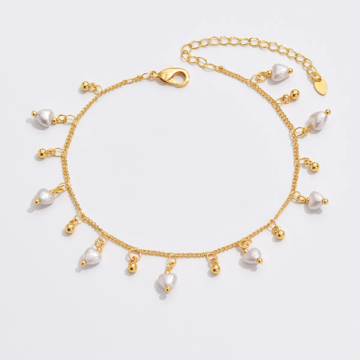 Pearl Gold Anklet
